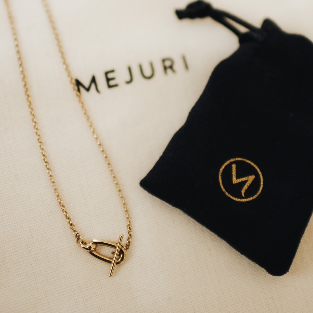 Mejuri x Jenn I'm Links Front Choker Necklace